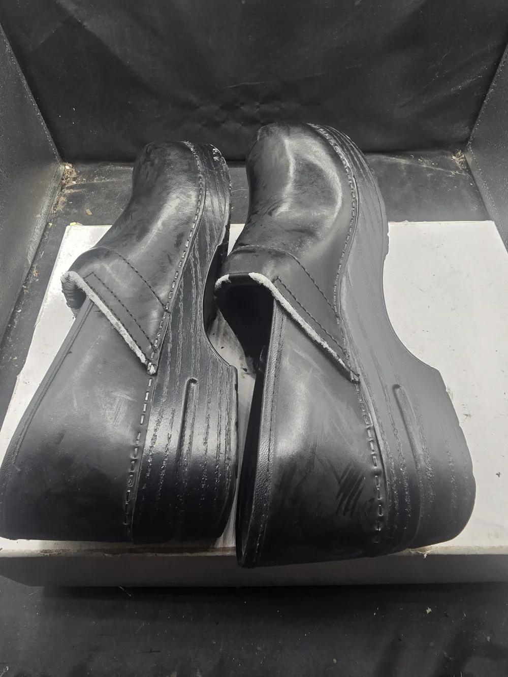 Dansko Black‎ Slip-On Clogs for Men